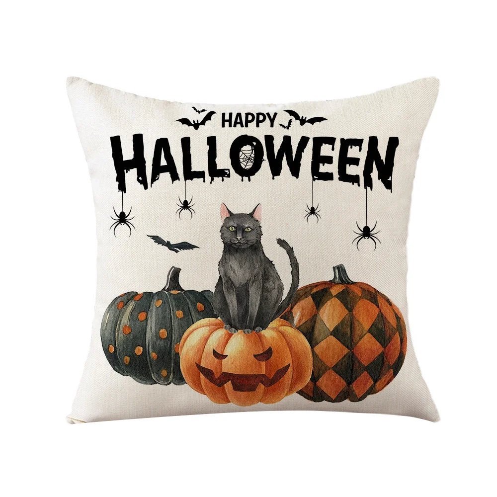 4Pcs Halloween Pumpkin Pillow - Riovoha