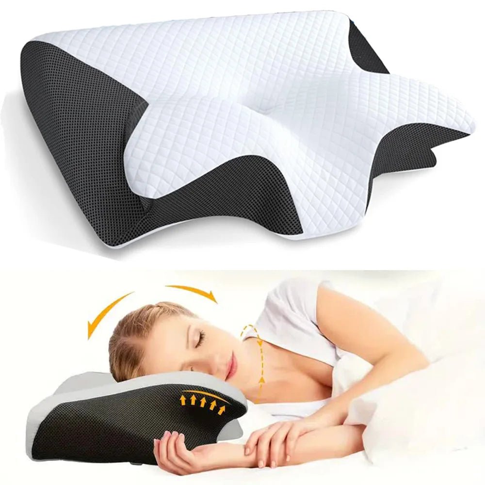 Butterfly Sleep Memory Neck Pillow - Riovoha